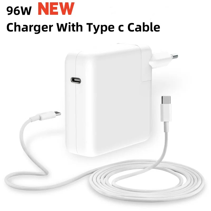 61W 96W USB C PD Notebook Charger Power Ac Adapter for MacBook Pro16 15 13 Inch New Air 13 Inch 2020/2019/2018 Works with Type C