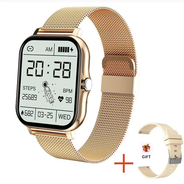 Sports Smart Watch Fitness Clock Health Monitor Waterproof Smartwatch BT Call Wrist Watches for Men Women IOS Android Phone 2026