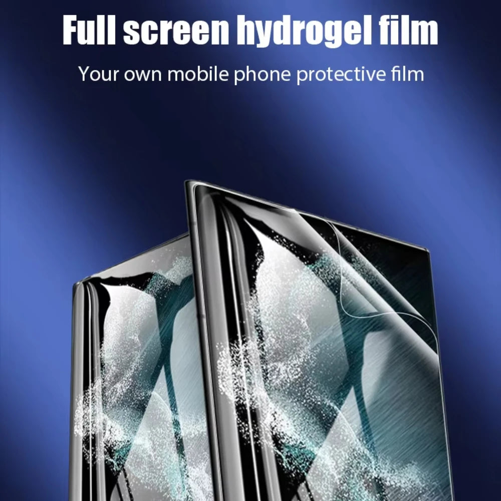 4-Pack Hydrogel Screen Protectors for Samsung Galaxy