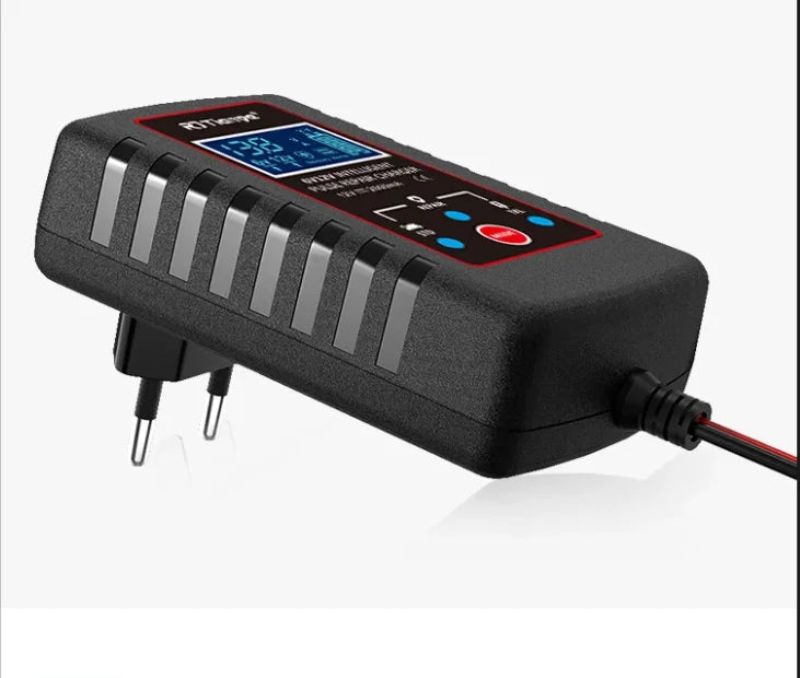 HTRC 6V 12V 3000mA Smart Battery Charger Automatic For Trickle Lithium LiFePO4 Lead-Acid AGM GEL Battery Car Motorcycle Charger