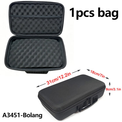 DIY Foam Hard Carry Case Storage Box Travel Zipper Bag For Outdoor Tool Accessories Personalization Shockproof Camera Bag