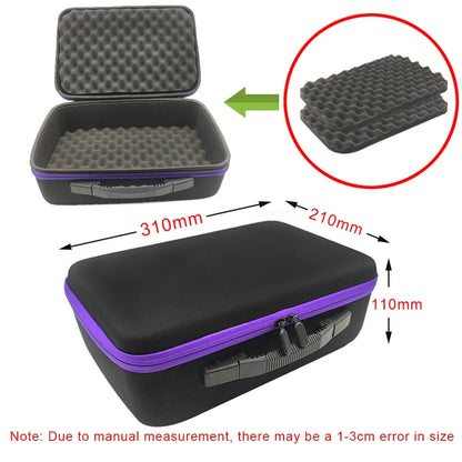 DIY Foam Hard Carry Case Storage Box Travel Zipper Bag For Outdoor Tool Accessories Personalization Shockproof Camera Bag