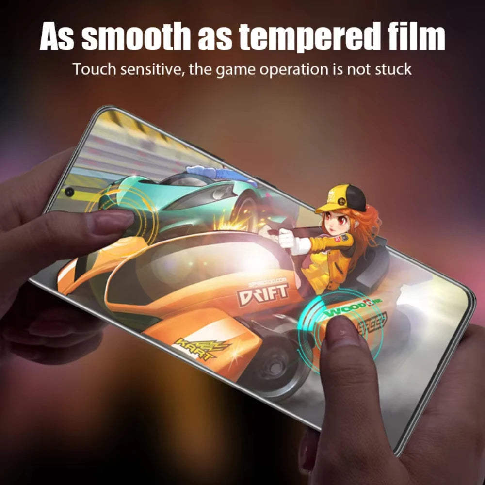 4-Pack Hydrogel Screen Protectors for Samsung Galaxy