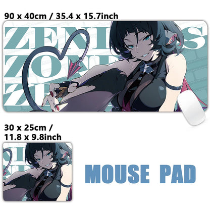 ZZZ Gaming Hoshimi Miyabi Ye Shunguang Remielle Sigrid Mouse Pad Zenless Zone Zero Keyboard Desk Mats XXL Anime Girls Mousepad
