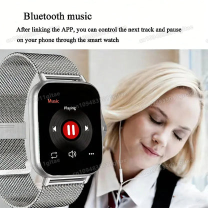 2026 Smart Watch Android IOS Phone 1.83 Inch Color Screen Bluetooth Answer Call Fitness Watches Tracker Smartwatch Women Men New