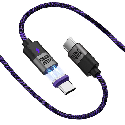 PD 240W Magnetic USB C To Type C Micro USB Fast Charger For Samsung S24 S23 S22 Ultra/Xiaomi 14Pro/iPhone 15 Pro Max/MacBook Air