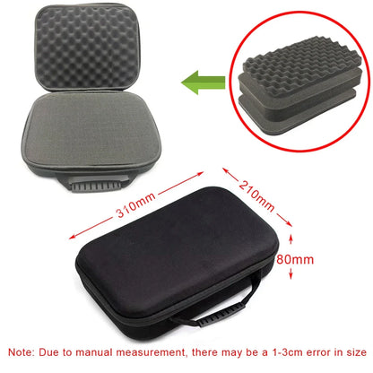 DIY Foam Hard Carry Case Storage Box Travel Zipper Bag For Outdoor Tool Accessories Personalization Shockproof Camera Bag
