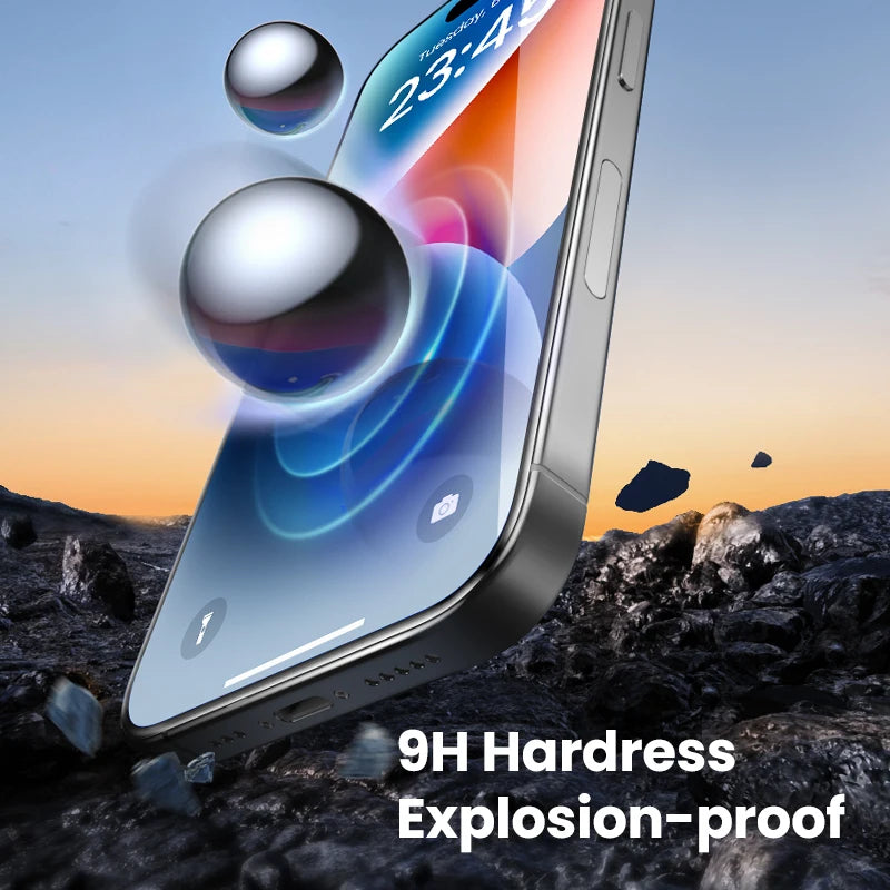 UGREEN 2-Pack Tempered Glass iPhone Protector