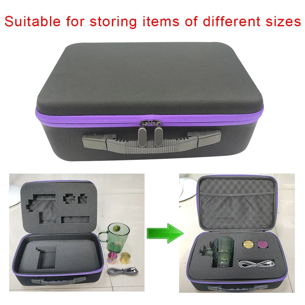 DIY Foam Hard Carry Case Storage Box Travel Zipper Bag For Outdoor Tool Accessories Personalization Shockproof Camera Bag