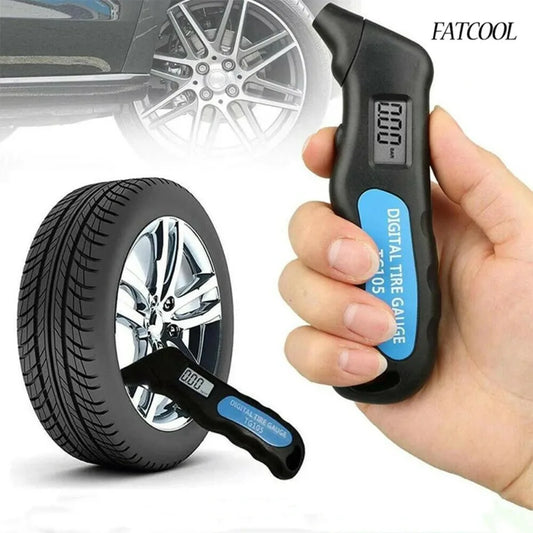 TG105 High-precision Digital Car Tire Tyre Air Pressure Gauge Meter LCD Display Manometer Barometers for Car Truck