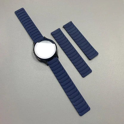 20/22mm Magnetic Strap For Huami AMAZFIT BIP 6 5 UNITY Silicone Loop Band GTR 4/3/3 Pro 2e GTS 4 mini 3 BALANCE Sports Watchband