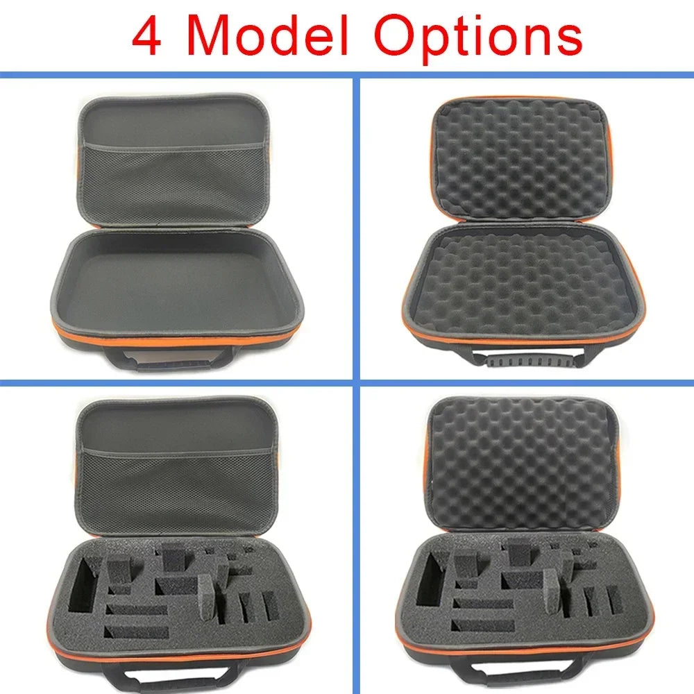 DIY Foam Hard Carry Case Storage Box Travel Zipper Bag For Outdoor Tool Accessories Personalization Shockproof Camera Bag