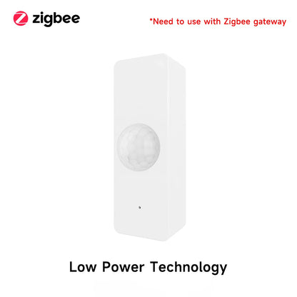 Tuya WiFi Zigbee PIR Motion Sensor Smart Home Human Body Infrared Detector Security Smart Life Works With Alexa Google Home
