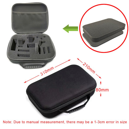 DIY Foam Hard Carry Case Storage Box Travel Zipper Bag For Outdoor Tool Accessories Personalization Shockproof Camera Bag