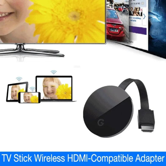 VIKEFON Wireless Screen Mirroring Dongle 2.4G WiFi Portrait Landscape Mode Universal HD Display Adapter for TV Monitor Projector