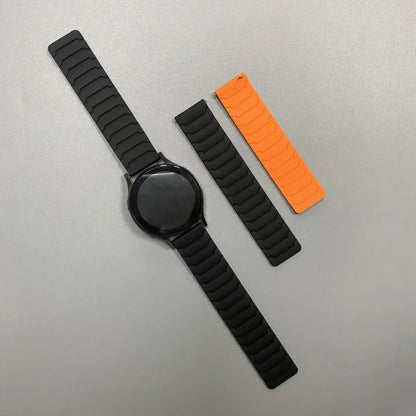 20/22mm Magnetic Strap For Huami AMAZFIT BIP 6 5 UNITY Silicone Loop Band GTR 4/3/3 Pro 2e GTS 4 mini 3 BALANCE Sports Watchband