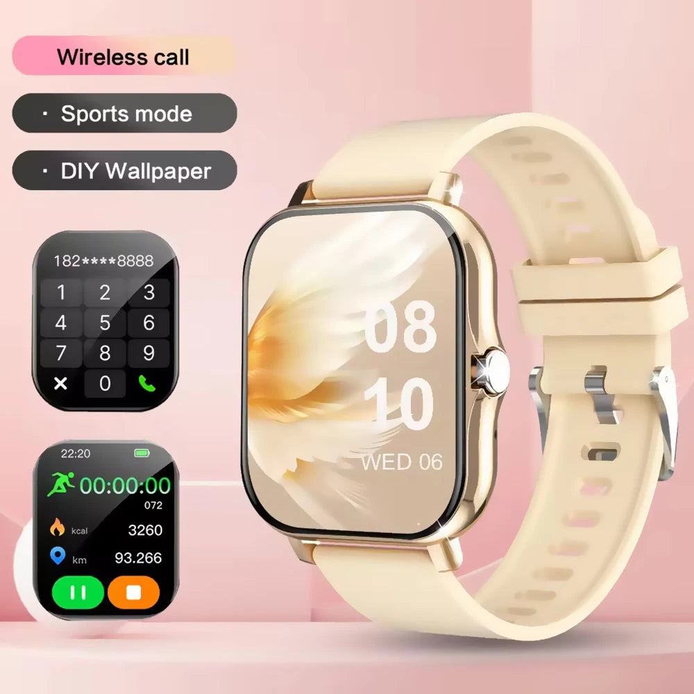 2026 Smart Watch Android IOS Phone 1.83 Inch Color Screen Bluetooth Answer Call Fitness Watches Tracker Smartwatch Women Men New