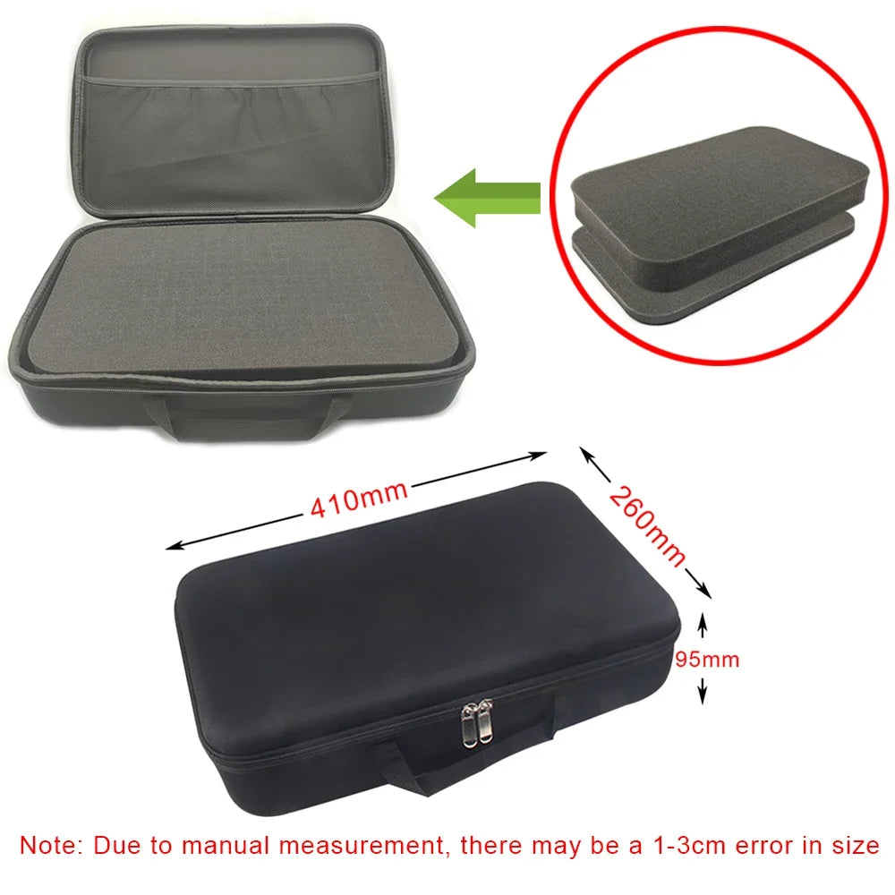 DIY Foam Hard Carry Case Storage Box Travel Zipper Bag For Outdoor Tool Accessories Personalization Shockproof Camera Bag