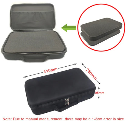 DIY Foam Hard Carry Case Storage Box Travel Zipper Bag For Outdoor Tool Accessories Personalization Shockproof Camera Bag