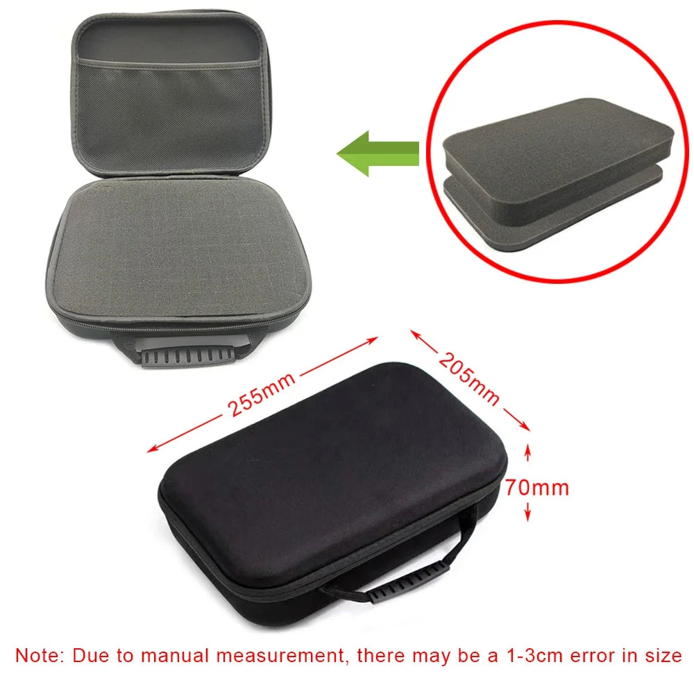 DIY Foam Hard Carry Case Storage Box Travel Zipper Bag For Outdoor Tool Accessories Personalization Shockproof Camera Bag