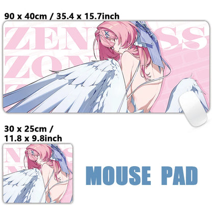 ZZZ Gaming Hoshimi Miyabi Ye Shunguang Remielle Sigrid Mouse Pad Zenless Zone Zero Keyboard Desk Mats XXL Anime Girls Mousepad
