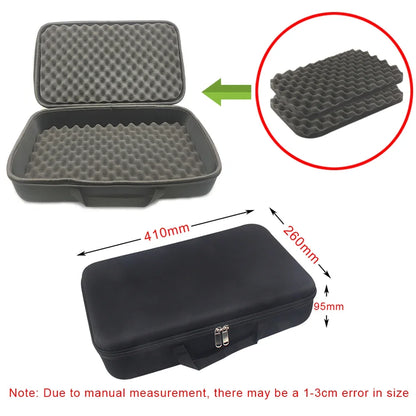 DIY Foam Hard Carry Case Storage Box Travel Zipper Bag For Outdoor Tool Accessories Personalization Shockproof Camera Bag