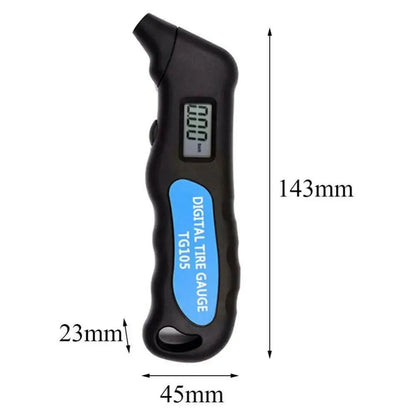TG105 High-precision Digital Car Tire Tyre Air Pressure Gauge Meter LCD Display Manometer Barometers for Car Truck