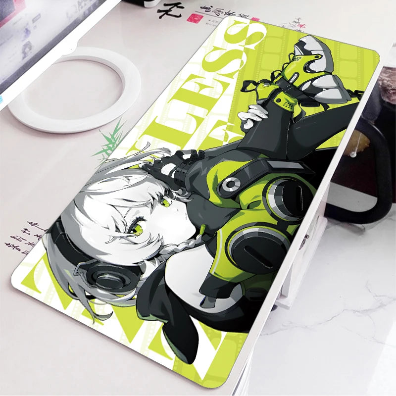 ZZZ Gaming Hoshimi Miyabi Ye Shunguang Remielle Sigrid Mouse Pad Zenless Zone Zero Keyboard Desk Mats XXL Anime Girls Mousepad