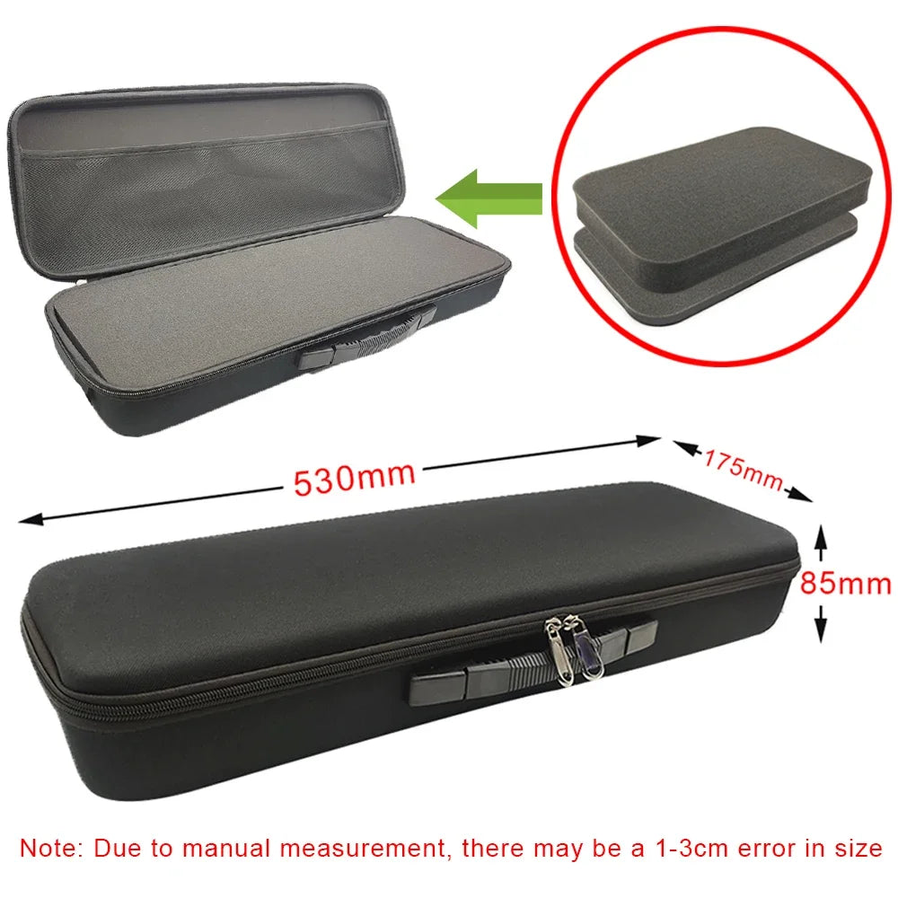DIY Foam Hard Carry Case Storage Box Travel Zipper Bag For Outdoor Tool Accessories Personalization Shockproof Camera Bag