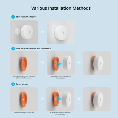 SONOFF SNZB-02P Zigbee Temperature and Humidity Sensor Smart Home Thermometer Detector Work with Alexa Google Home Smartthings