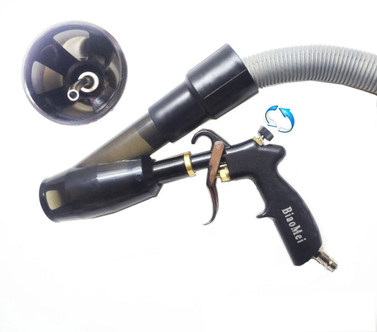 Car Interior Detailing Air Blow Gun &vacunm Gun,Cleaning Gun Quickly Blasts Dirt and Dust from Surface Works with Air Compressor