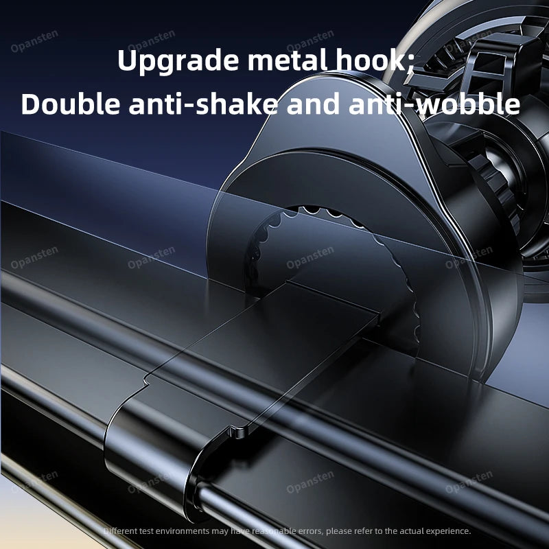 QI2 Ice Cooling Tempered Glass RGB Magnetic Wireless Car Charger Fast Charging Radiator For Magsafe iPhone 12-16 Phone Holder