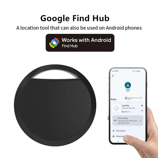 Air Tracker Tags for Android Smart Bluetooth Tracker Tag Works with Google Find Hub APP Tracking Locator Device Item Finder
