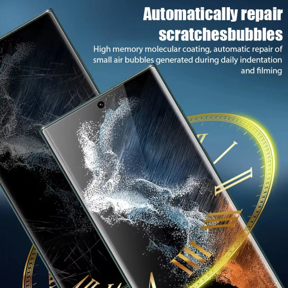 4-Pack Hydrogel Screen Protectors for Samsung Galaxy