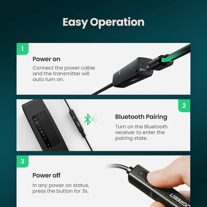 Bluetooth Transmitter with aptX HD Adaptive 5.4 TV PC HD Digital Toslink Optical SPDIF Adapter Audio Wireless Transmitter