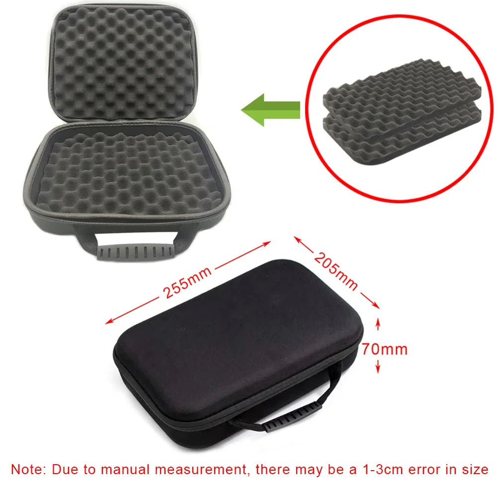 DIY Foam Hard Carry Case Storage Box Travel Zipper Bag For Outdoor Tool Accessories Personalization Shockproof Camera Bag