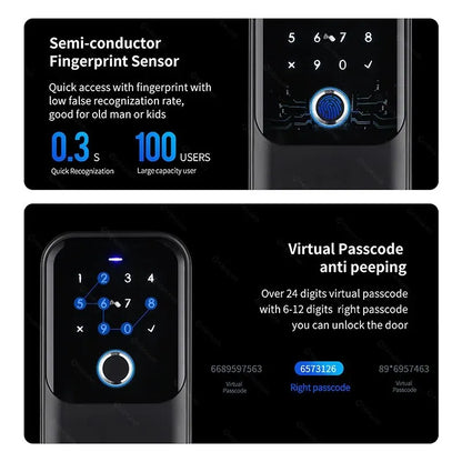 TTlock Smartkey Lock Box Home Key Wireless Smartlock Box Electronic Key Box App Digital Code Bluetooth Key Safe Padlock for Host