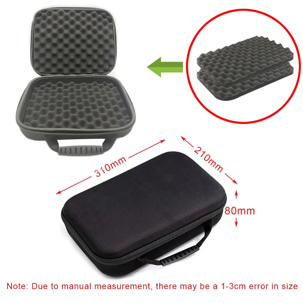 DIY Foam Hard Carry Case Storage Box Travel Zipper Bag For Outdoor Tool Accessories Personalization Shockproof Camera Bag