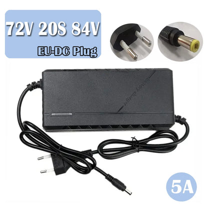 12V/24V/36V/48V/60V/72V Lithium Battery Charger 2A 3A 5A For Lithium Battery Packs Energy Storage Equipment Charging Car Charger