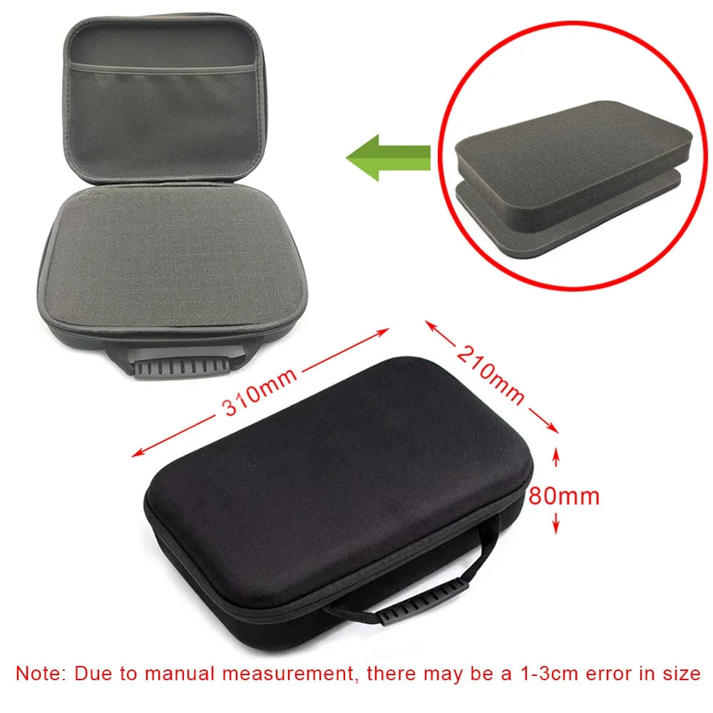 DIY Foam Hard Carry Case Storage Box Travel Zipper Bag For Outdoor Tool Accessories Personalization Shockproof Camera Bag