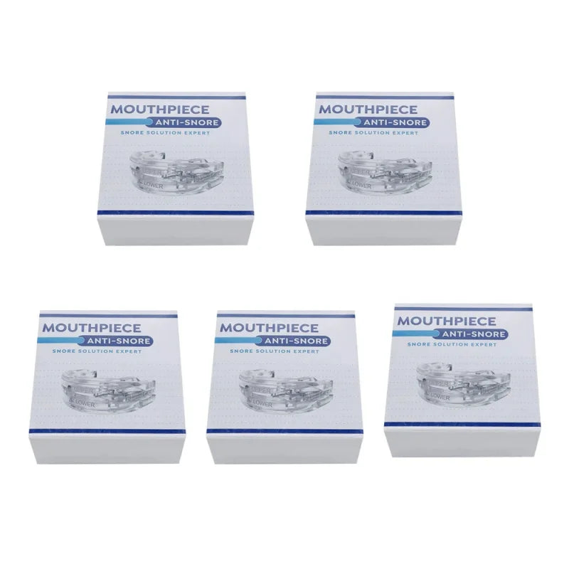 1/2/3/4/5 pieces, Anti-snoring Dent Guard for Bruxism, Improves Sleep, Bruxism, Apnea, and Snoring, Device for Snoring