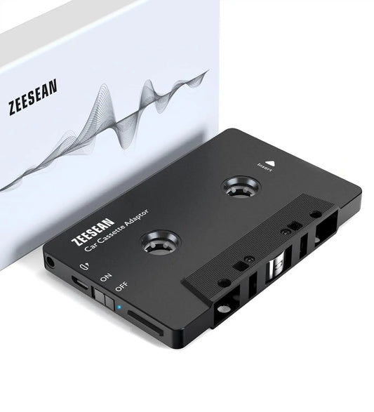 Cassette Bluetooth Adapter for Car, Bluetooth 5.1 Cassette Adapter, Car Audio Bluetooth Wireless Cassette Receiver