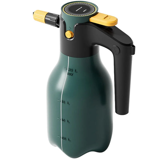 2L Electric Foam Spray Bottle with 60° Adjustable High Pressure Cannon for Car Wash Vehicle Home Garden Cleaning Upgraded Versio