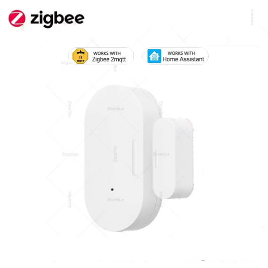 Zigbee Door Window Sensor Door Open Closed Burglar Magnetic Detector Works With Alexa Google Home Automation Z2M Home Assistant