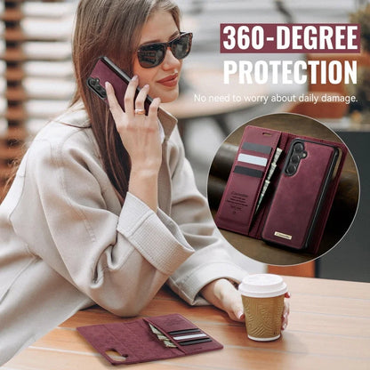 Magnetic Wireless Charging Leather Wallet Phone Case for Samsung Galaxy S26 Plus S25 FE S24 Ultra S23 S22 S21 A57 A17 Flip Cover