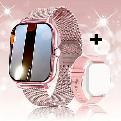 1.83'' Sport Smart Watch Fitness Clock Health Monitor Waterproof Smartwatch Wireless Call Watches for Men Women IOS Android 2025