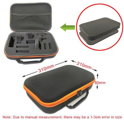 DIY Foam Hard Carry Case Storage Box Travel Zipper Bag For Outdoor Tool Accessories Personalization Shockproof Camera Bag