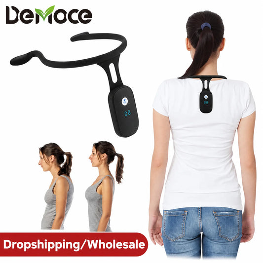 Smart Posture Trainer Device Realtime Scientific Back Posture Support Slouching Reminder Body Posture Training for Adult Kid