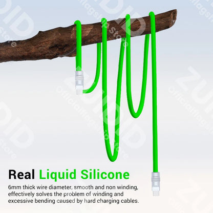 Liquid Silicone USB4 40Gbps Type C to C Data Cable PD3.1 240W Fast Charging 8K@60Hz Cable for iPhone 15 16 MacBook Pro Samsung