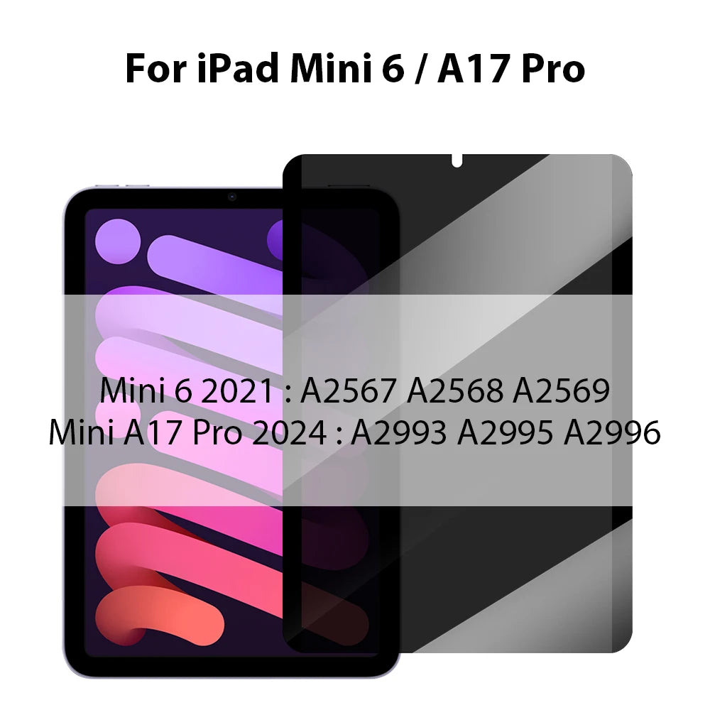 Game Falcon Privacy Glass Screen Protector for iPad